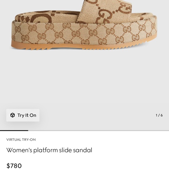 Authentic gucci woman’s platforms - Picture 2 of 2